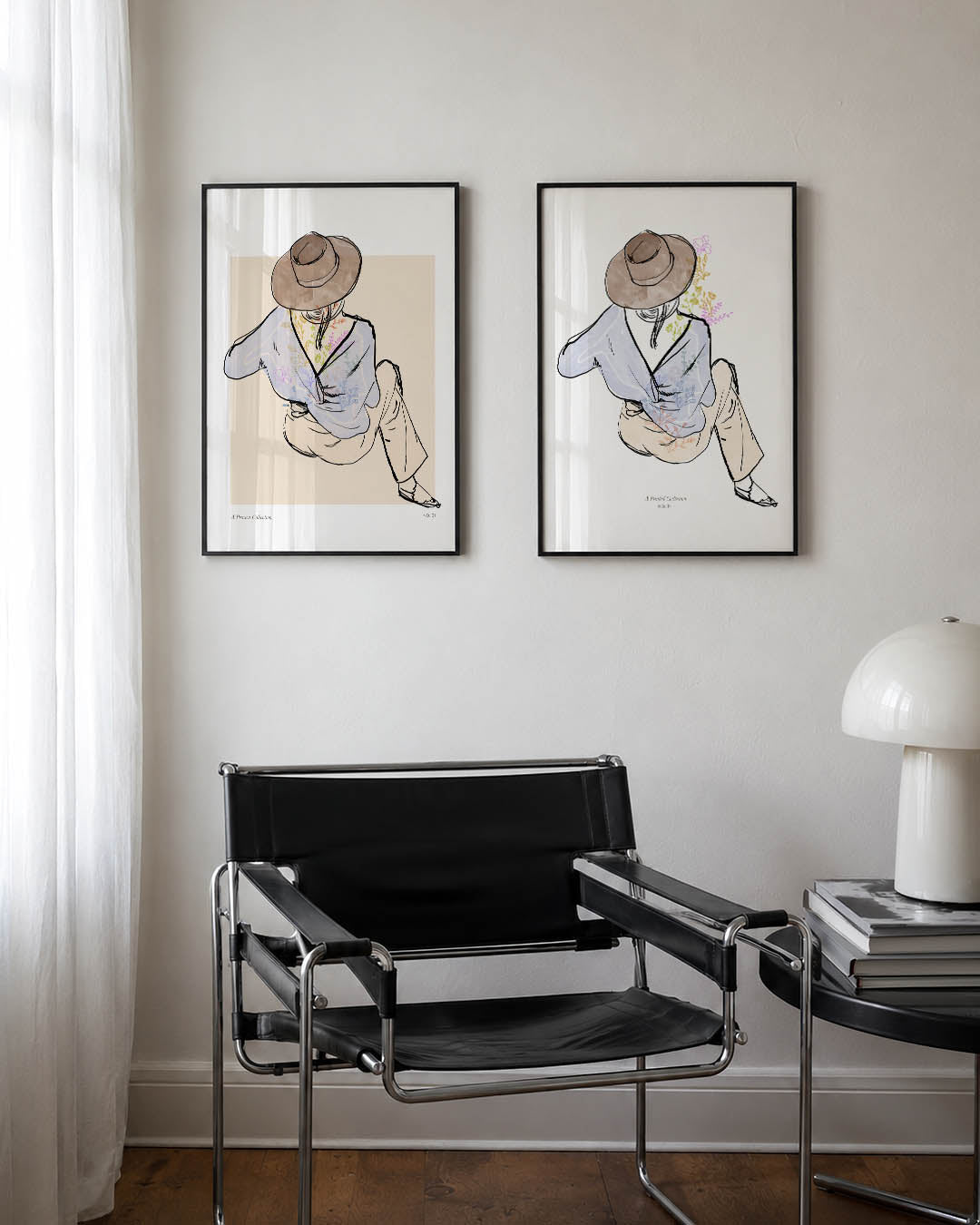 Vorm en lijnenspel Posterset