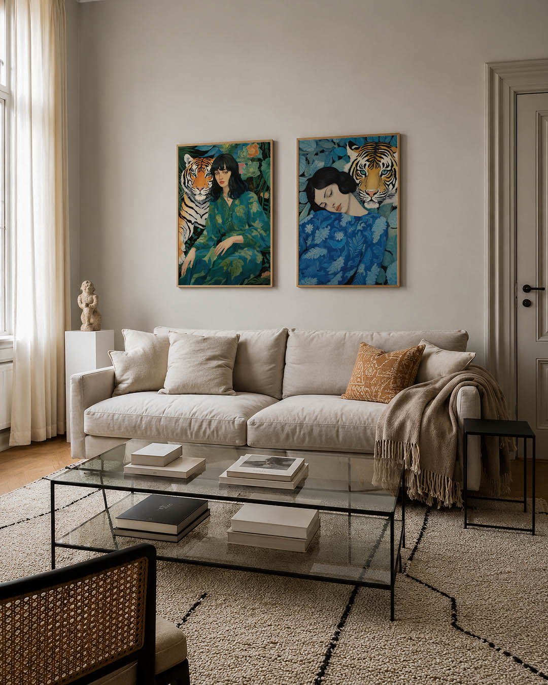 Dierlijke harmonie Posterset
