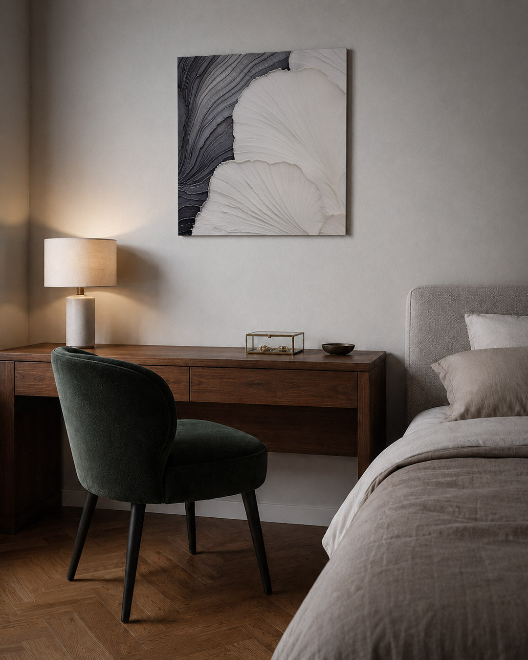 Organische lijnen Kunstwerk