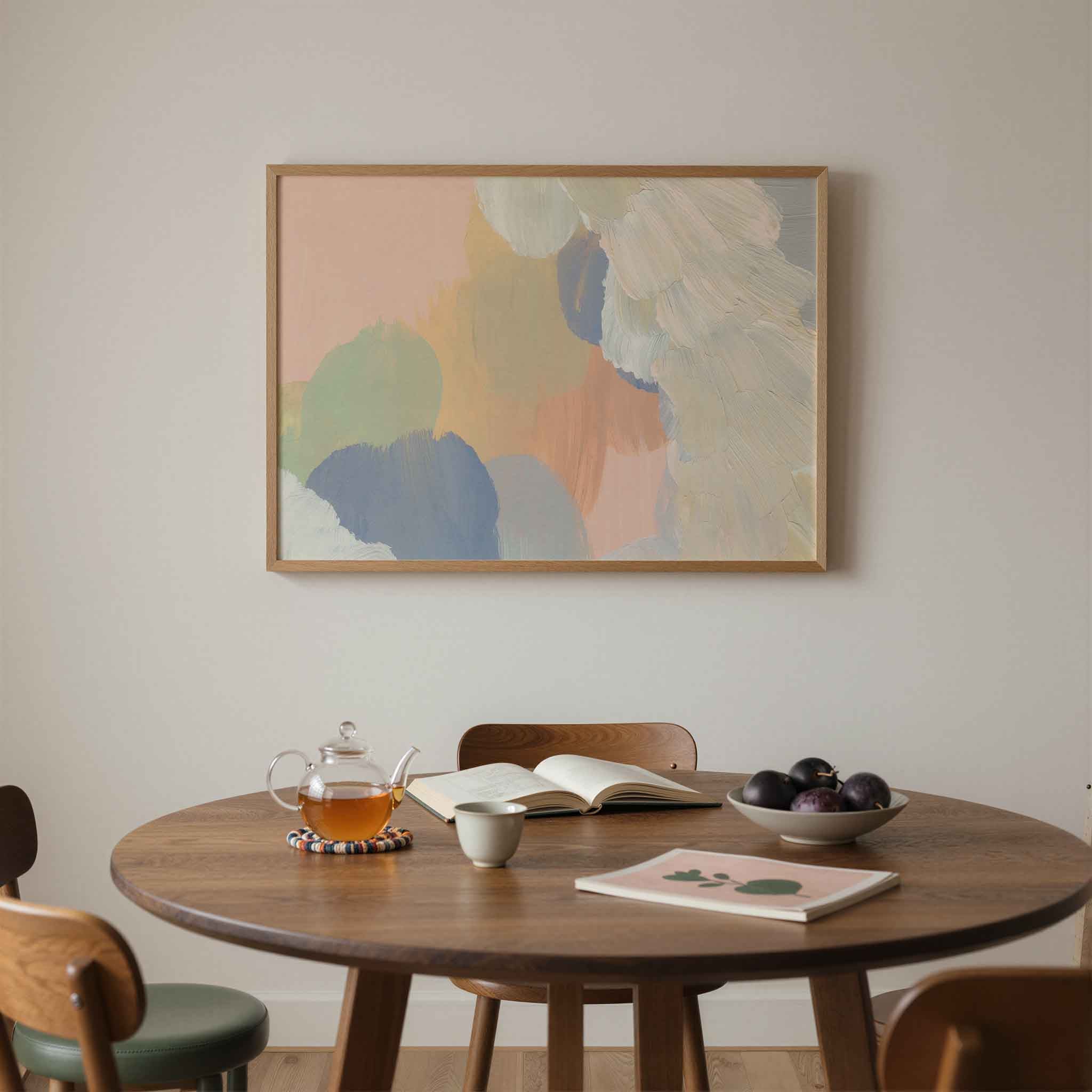 Abstracte vormen Poster