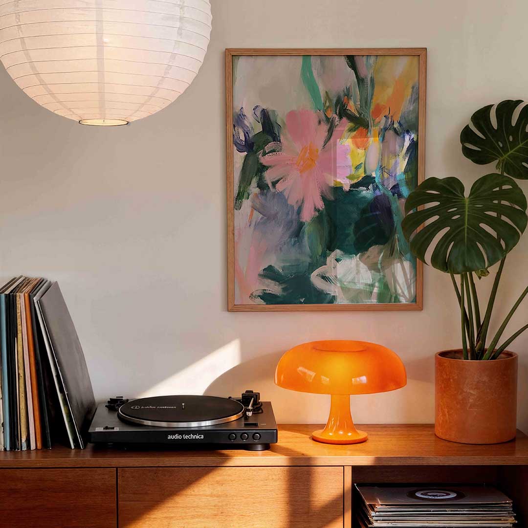 Bloemen en bladeren Poster
