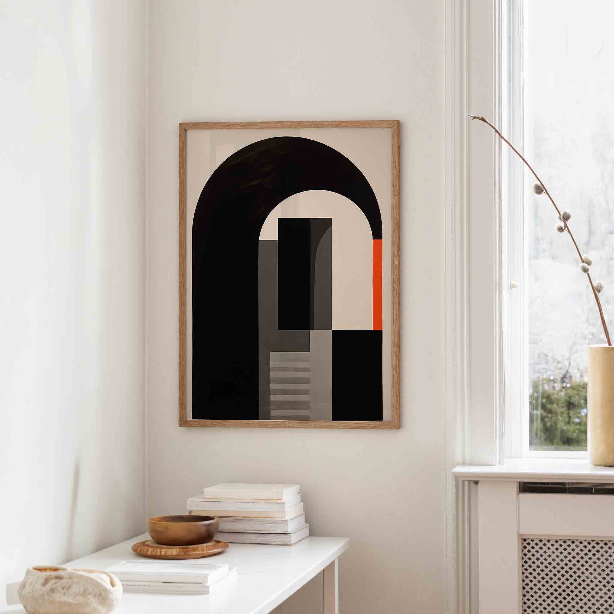 Abstracte vormen Poster