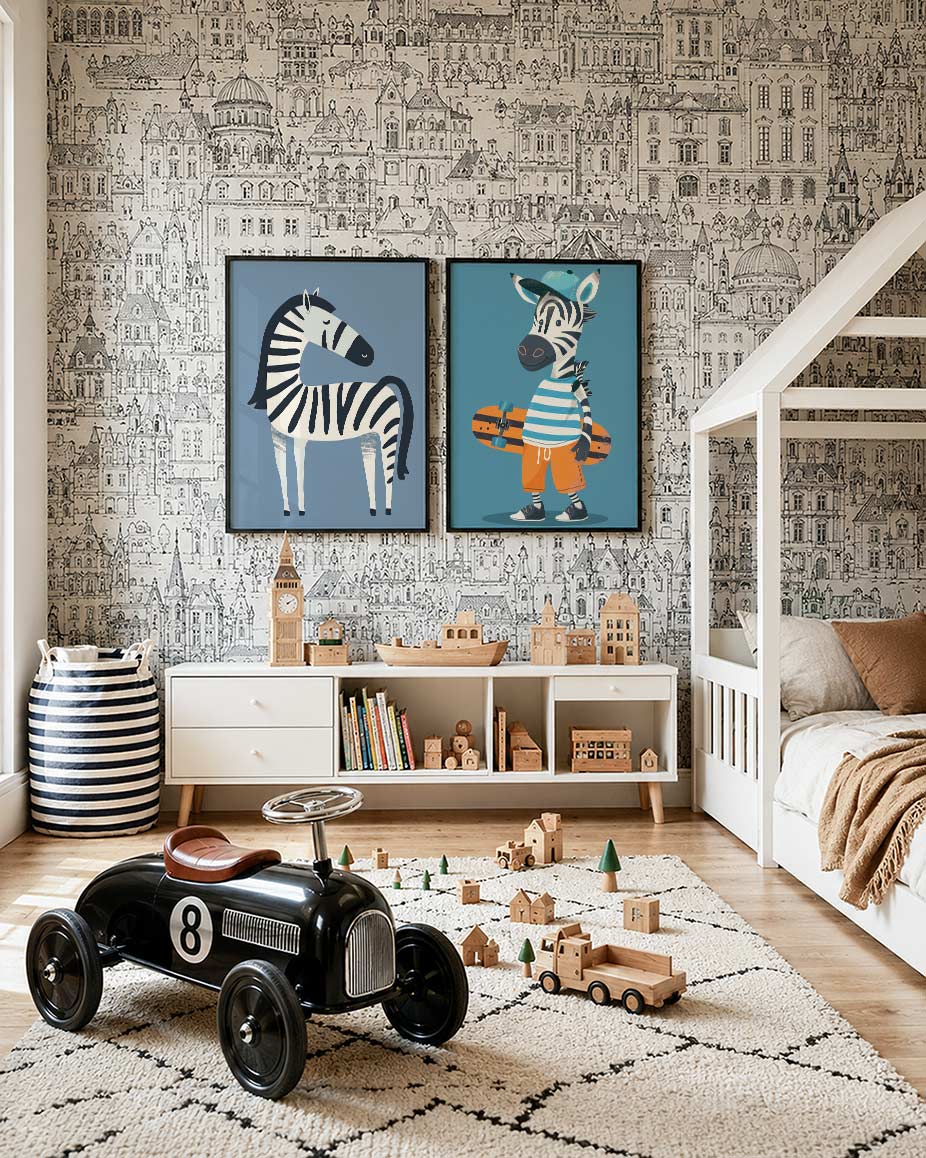 Vlakverdeling Posterset