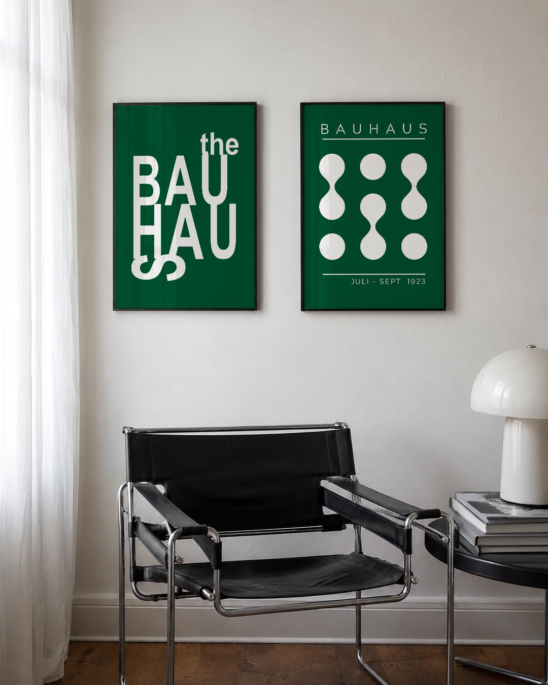 Typografische dynamiek Posterset