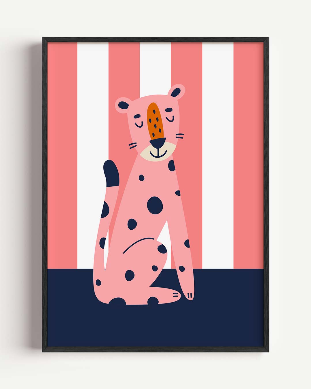 Schattige Luipaard Poster-WallArtistic