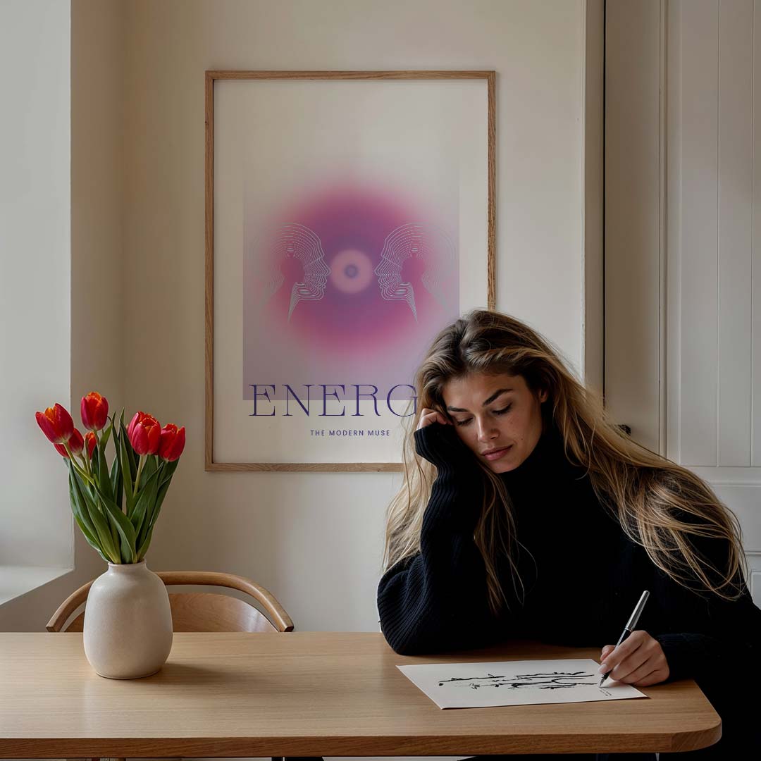 Energie Inspiratieposter-WallArtistic