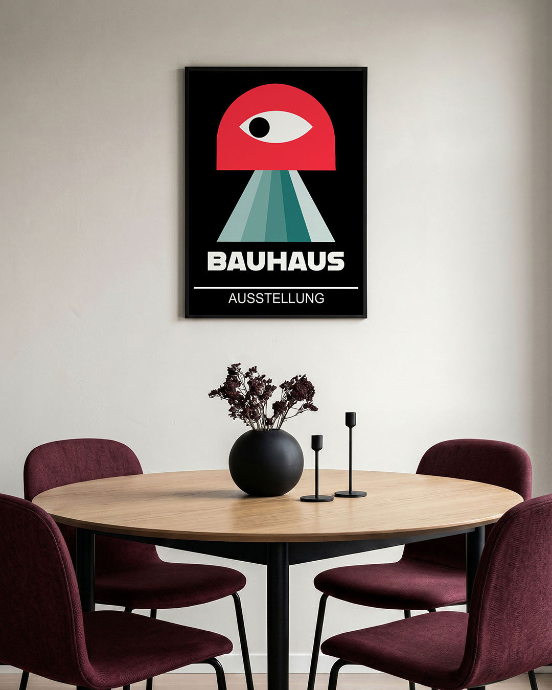 Oog en stralen Poster