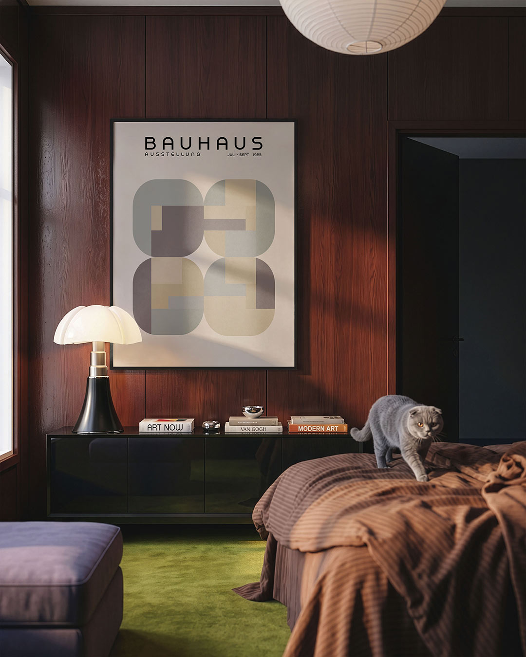 Vormritme en balans Poster