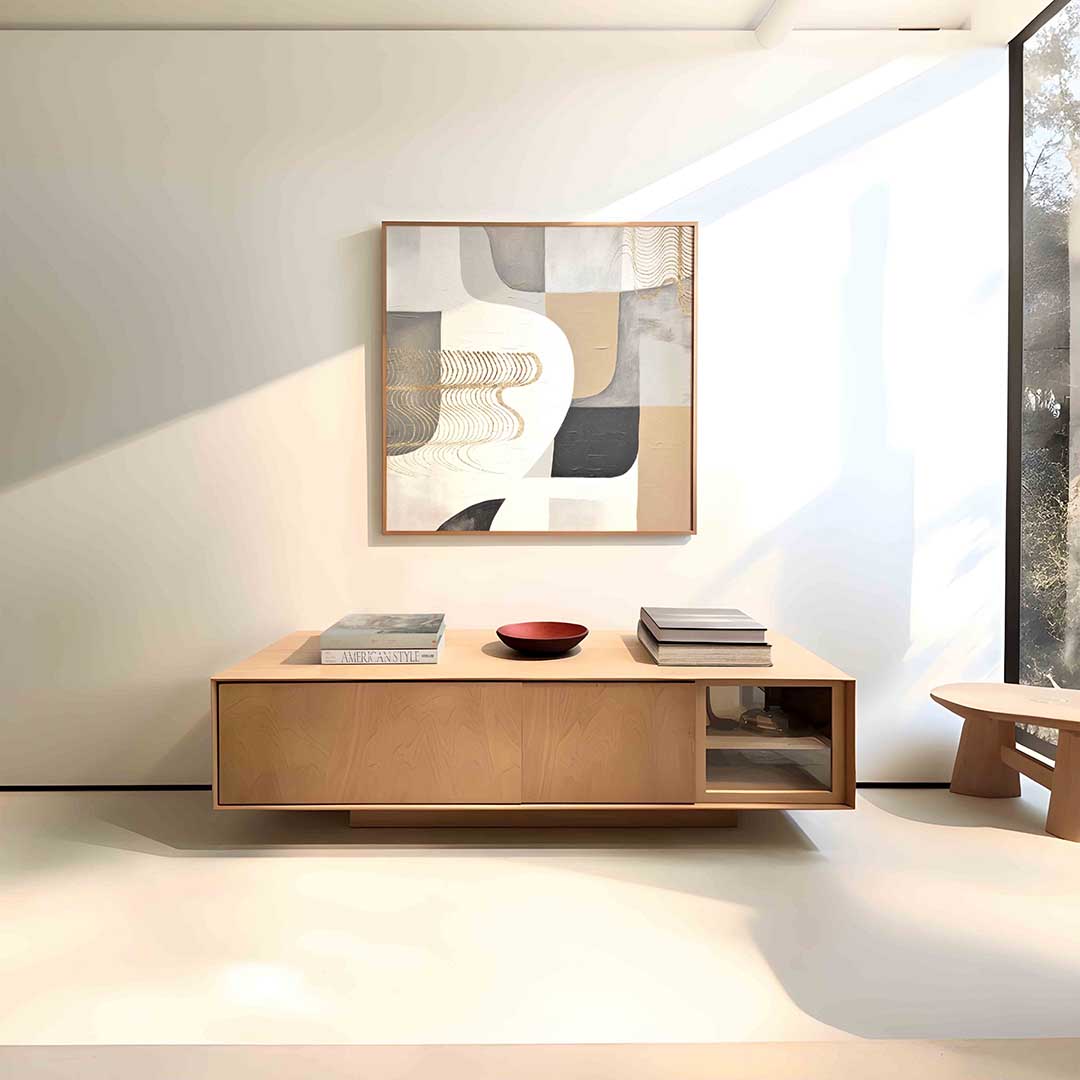 Abstracte vormen Poster