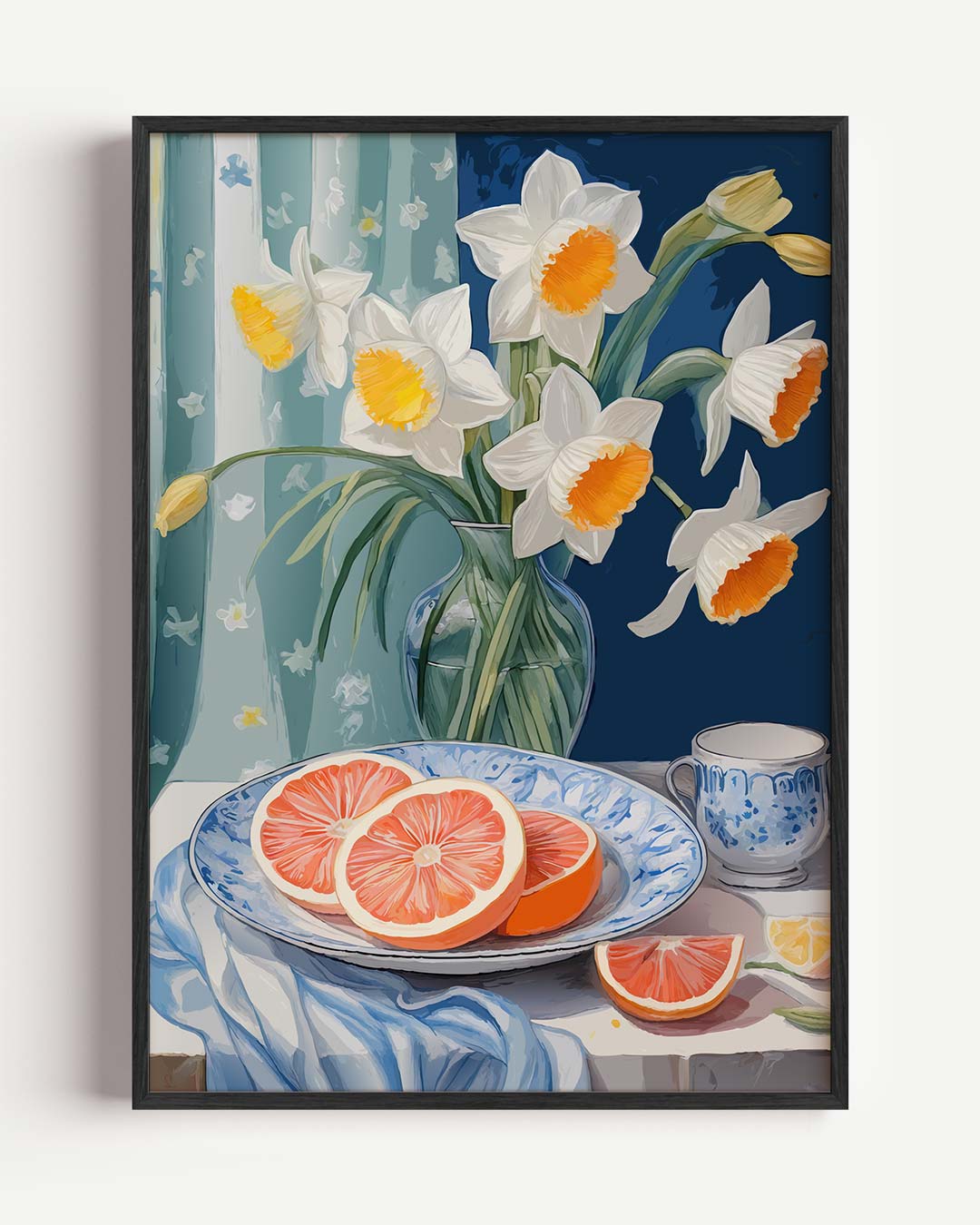 Vrolijke Voorjaarsbloem Poster-WallArtistic