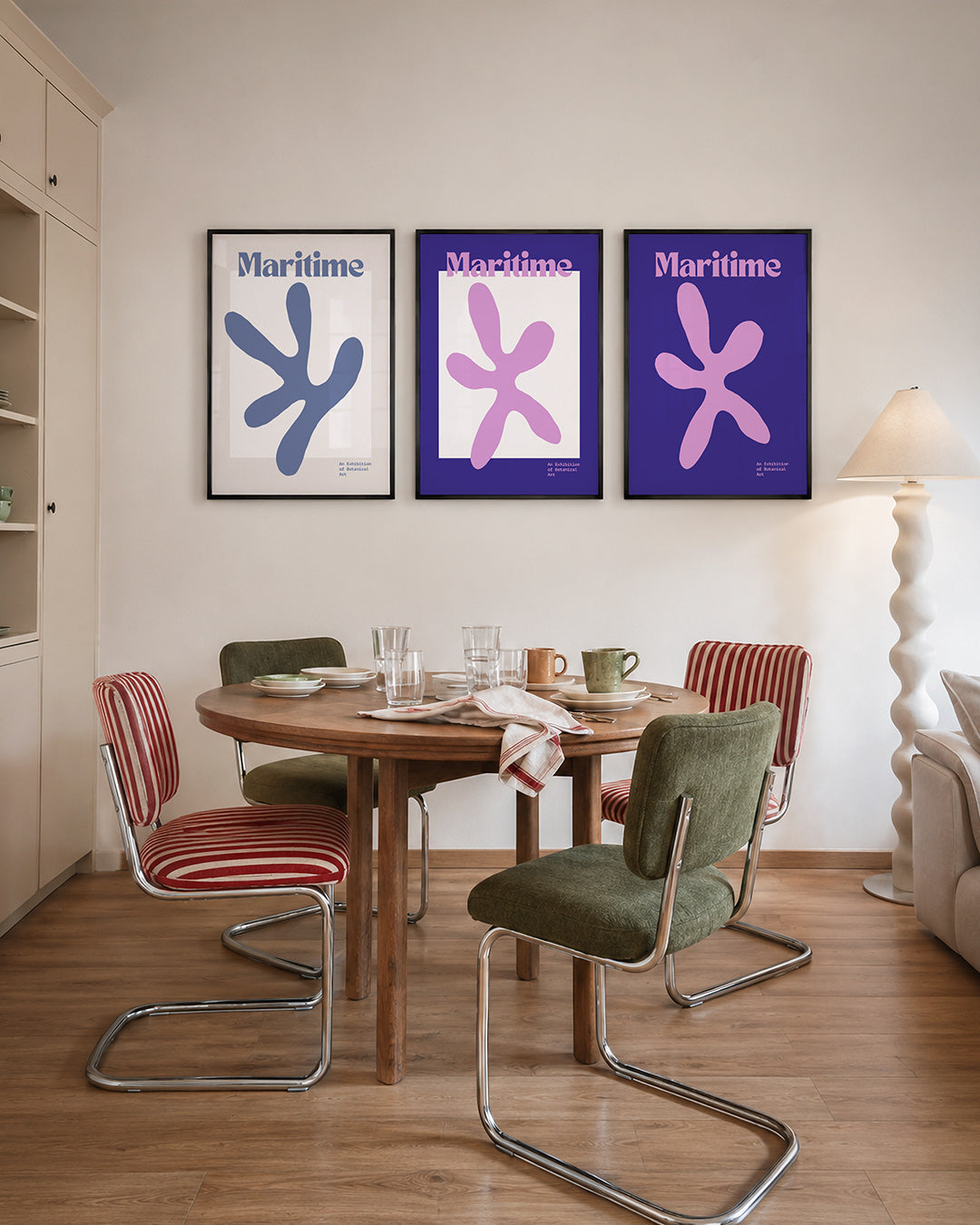 Vorm en kleur Posterset