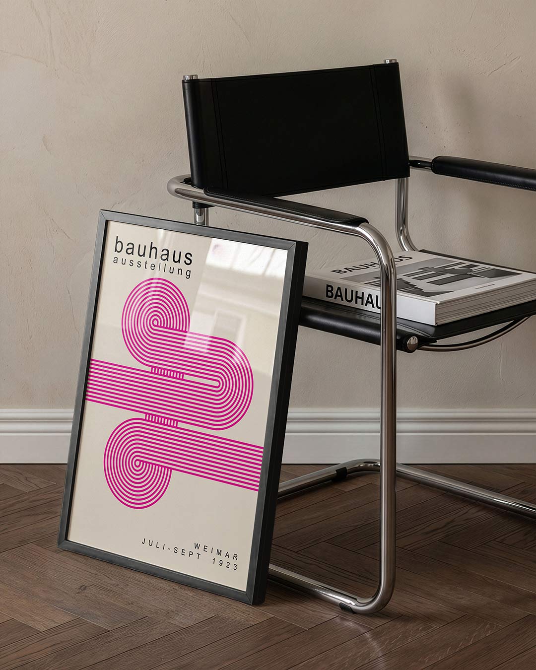 Lijnen en kleurvlakken Poster