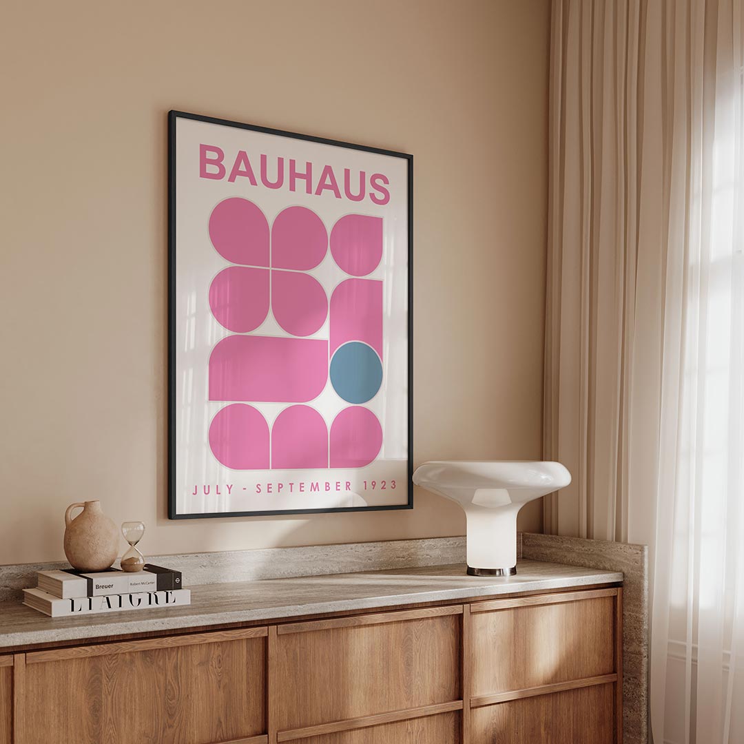 Vorm en kleur Poster