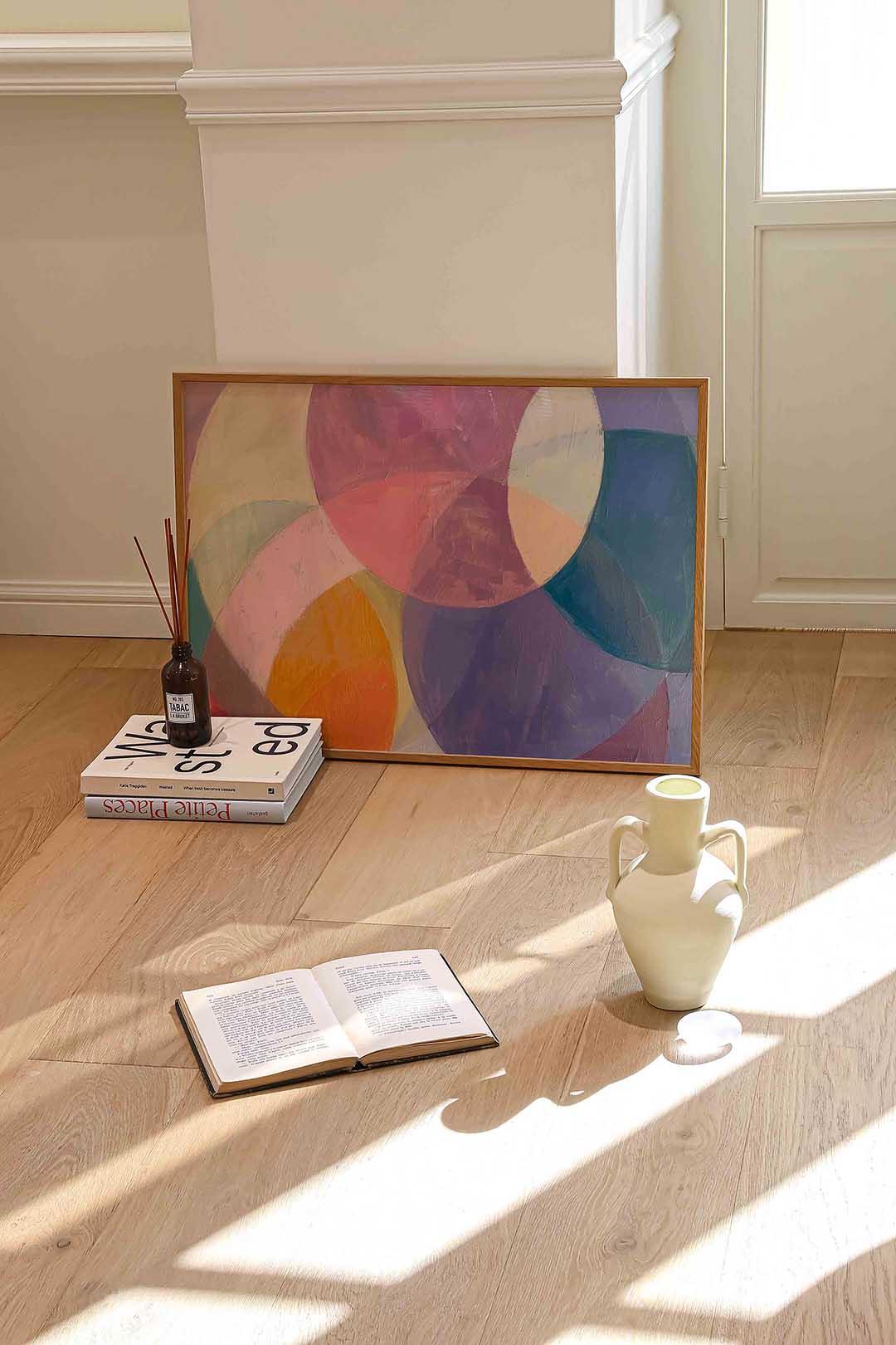 Abstracte cirkelvormen Poster