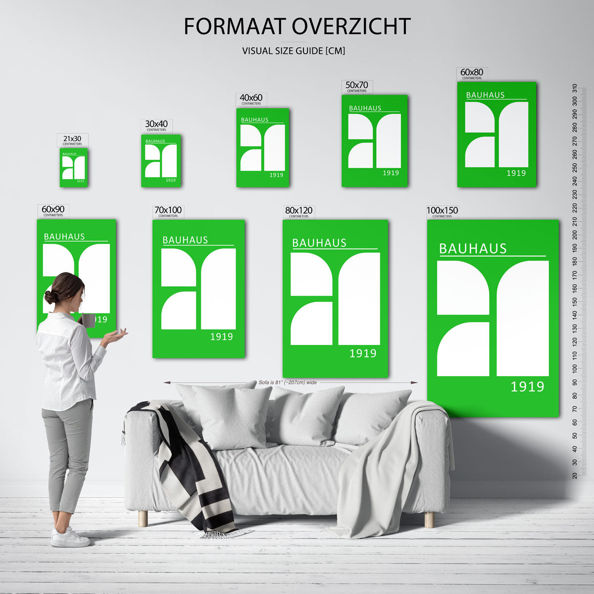 Vorm en kleur Poster