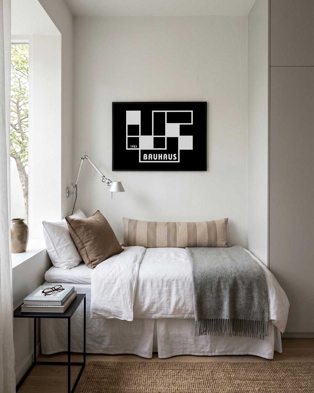 Vlakverdeling en lijnen Poster