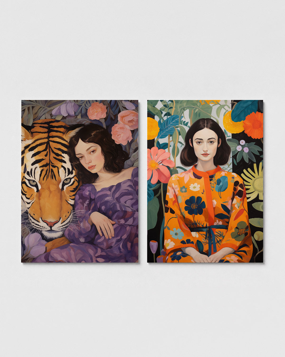 Dier en mens harmonie Posterset