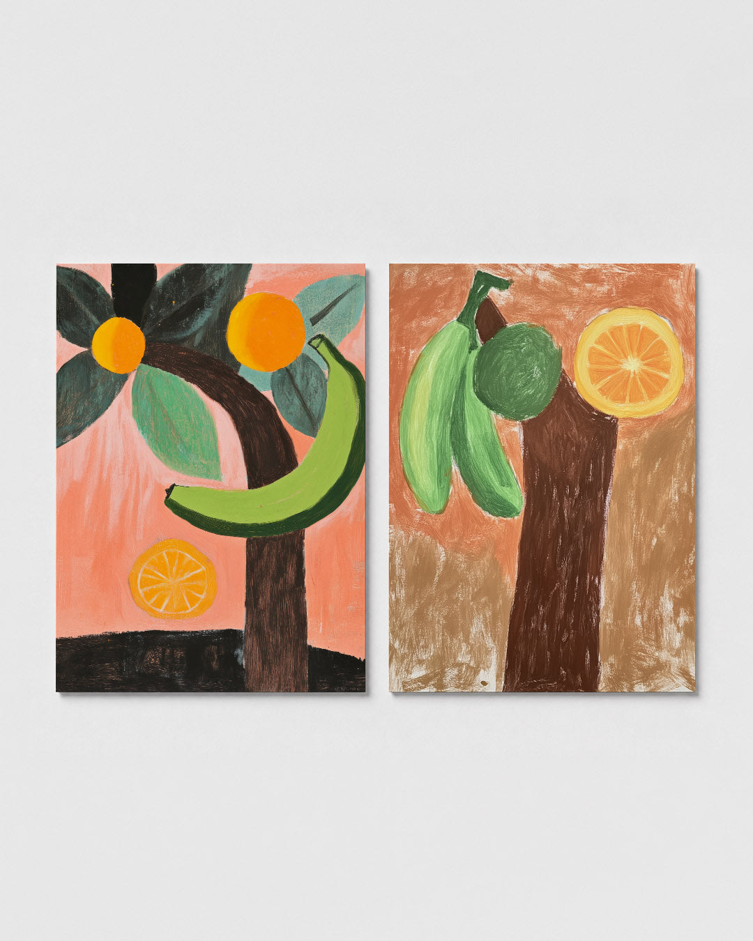 Fruit en bladeren Posterset