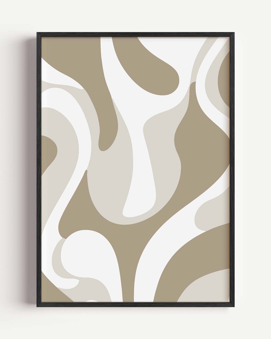 Stijlvolle Abstracte Beweging Poster-WallArtistic
