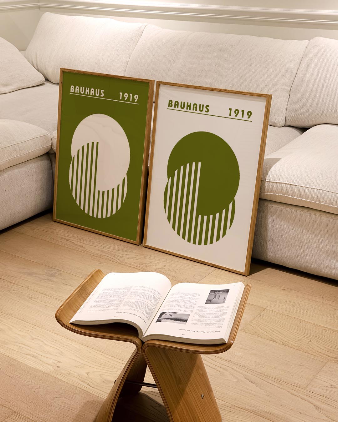 Cirkel en strepen Posterset