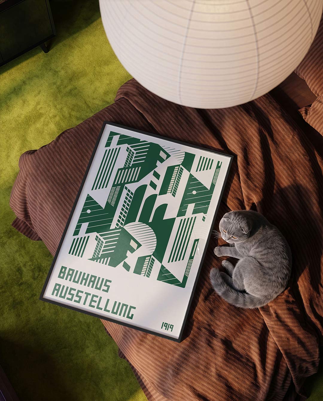 Geometrische lijnen Poster