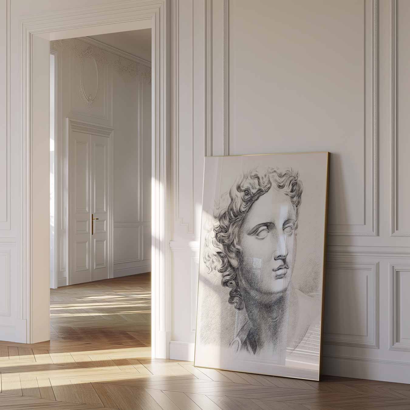 Klassieke Griekse Schoonheid Poster-WallArtistic