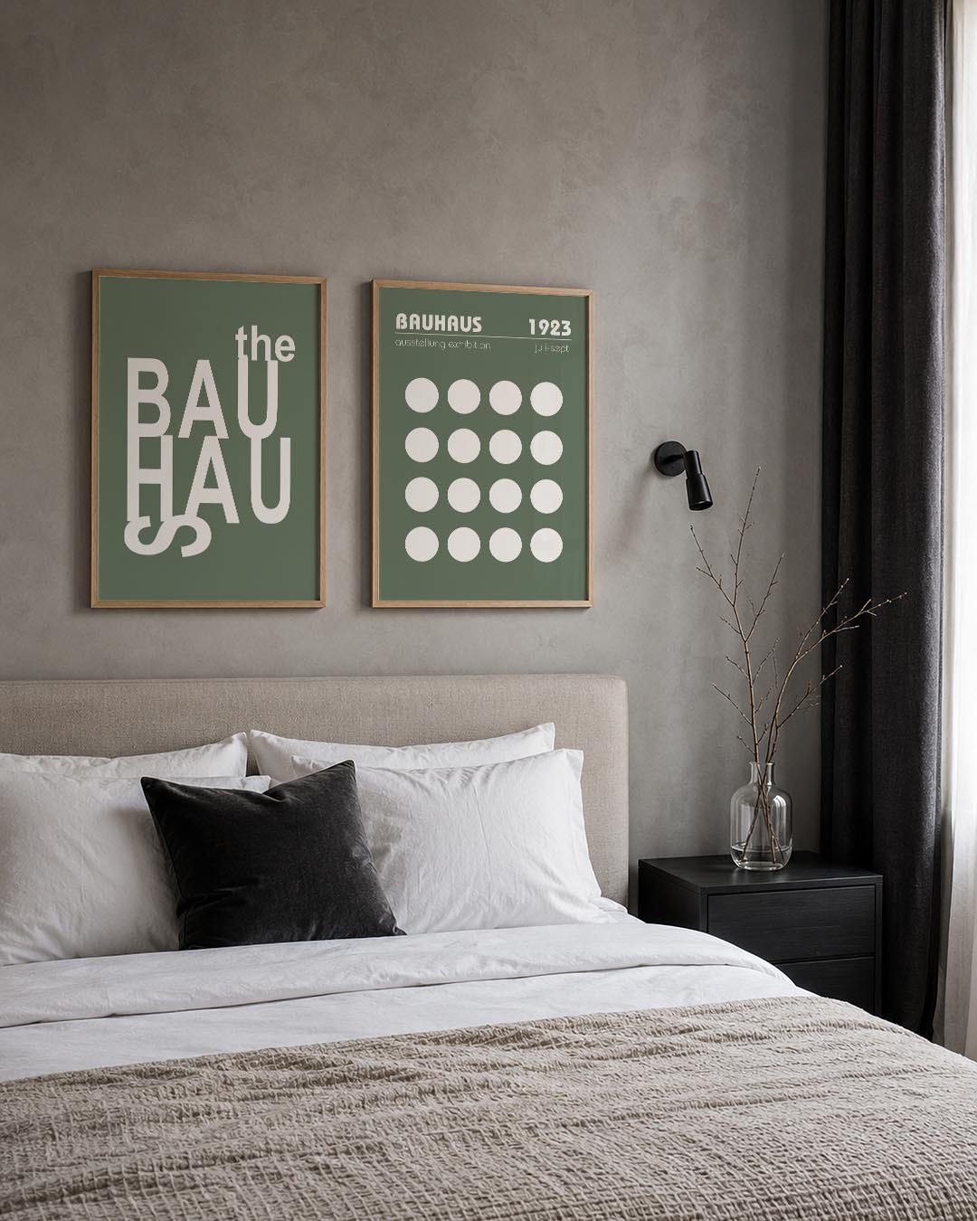 Typografisch spel Posterset