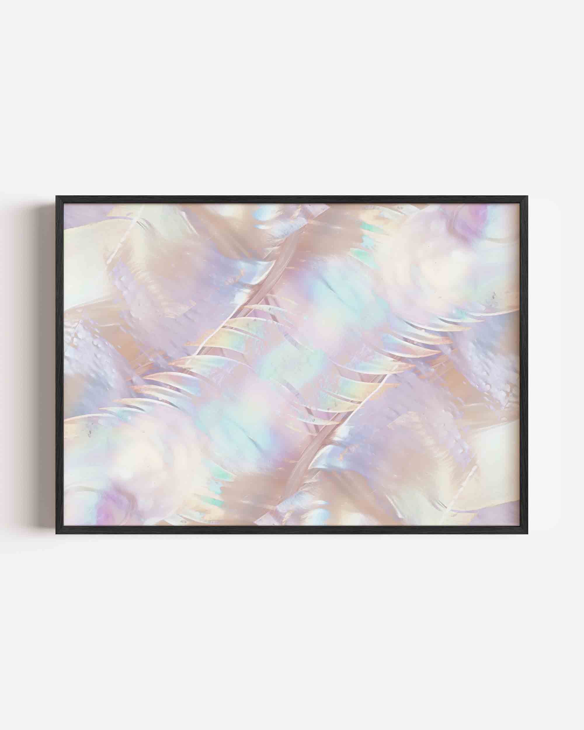 Pastel abstractie Poster