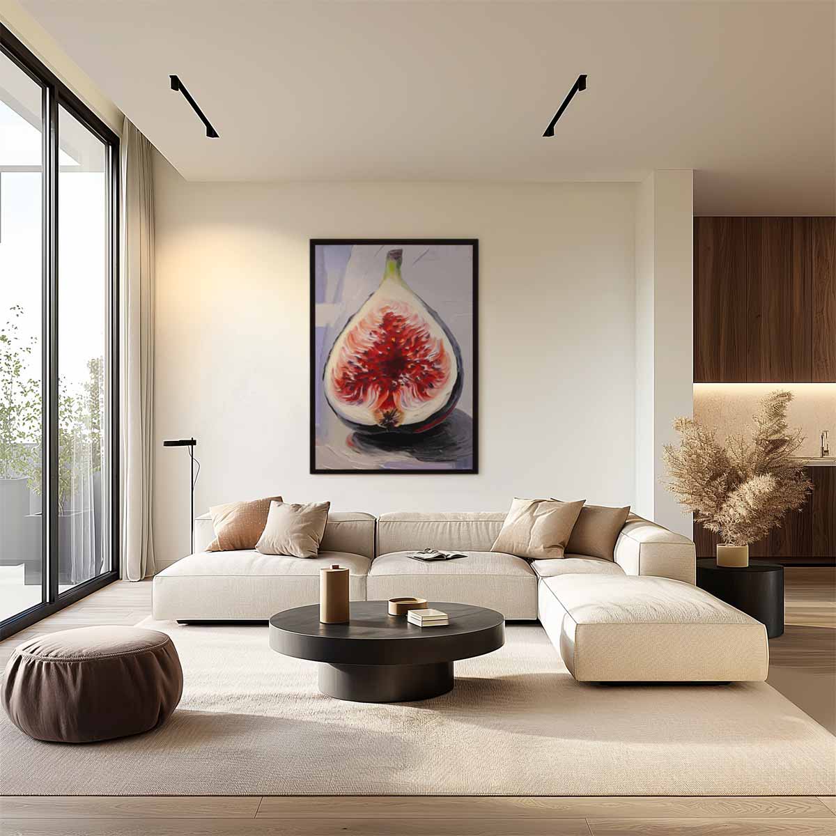 Abstract kunstwerk Kunstwerk-canvas-dibond-plexiglas-wanddecoratie-WallArtistic