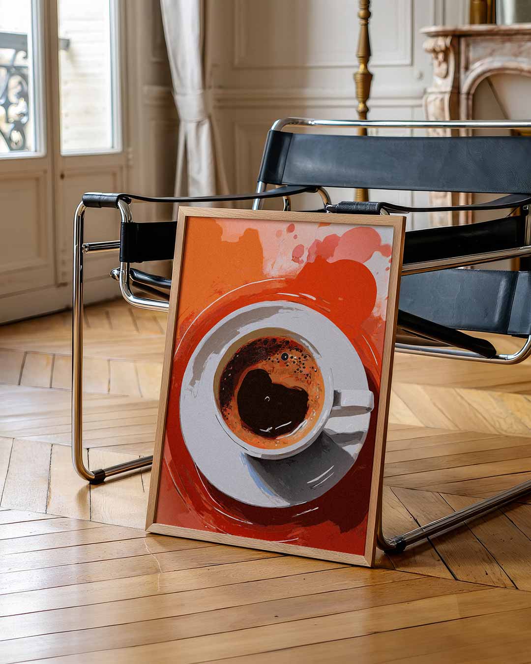 Coffee Love Art Poster-WallArtistic