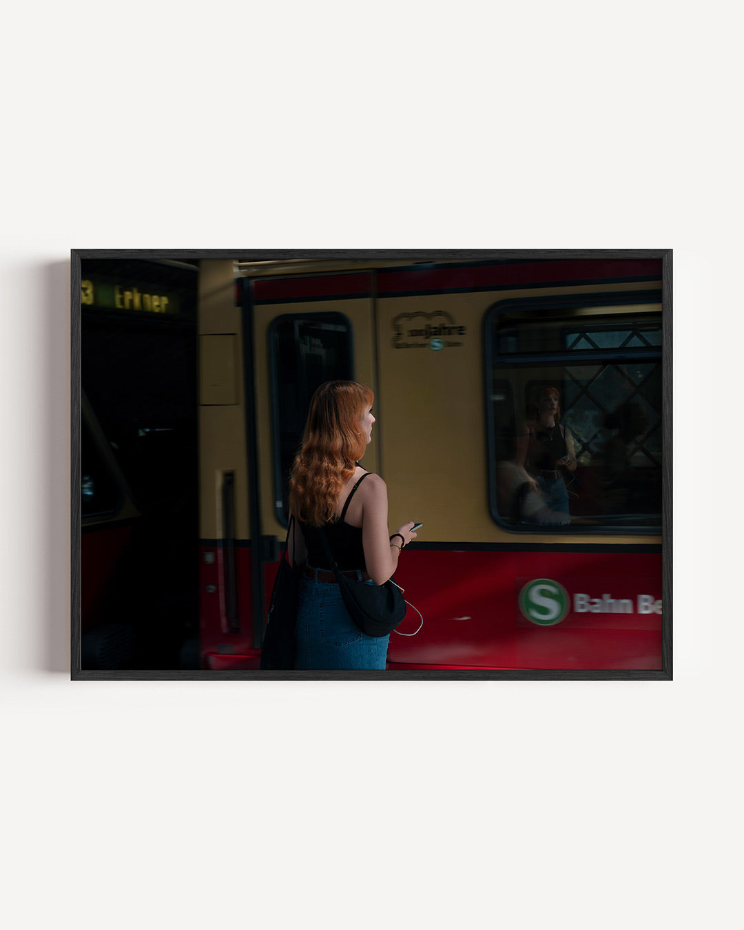 Stadsleven moment Poster