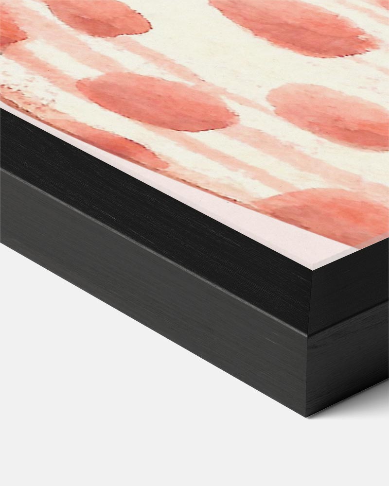 Roze schelpen Poster-WallArtistic