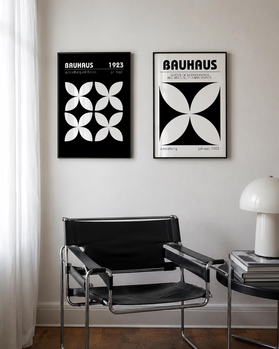 Vormenspel contrast Posterset