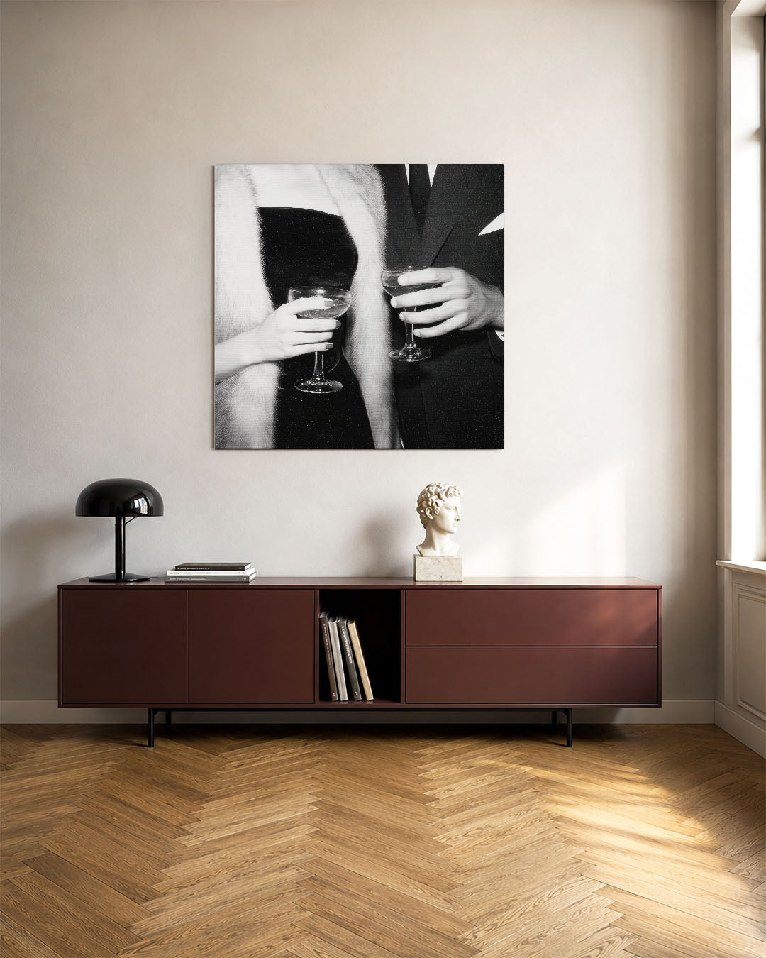 Elegante handen Kunstwerk