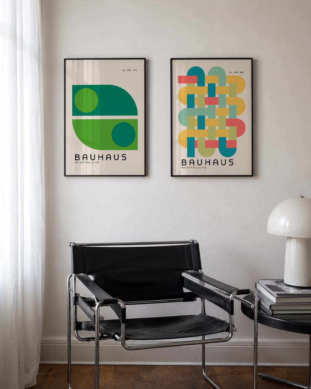 Vormen en kleurvlakken Posterset