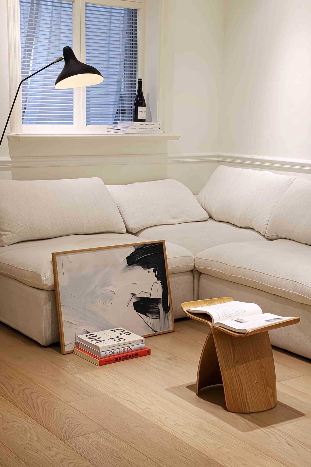 Abstracte zwart wit Poster