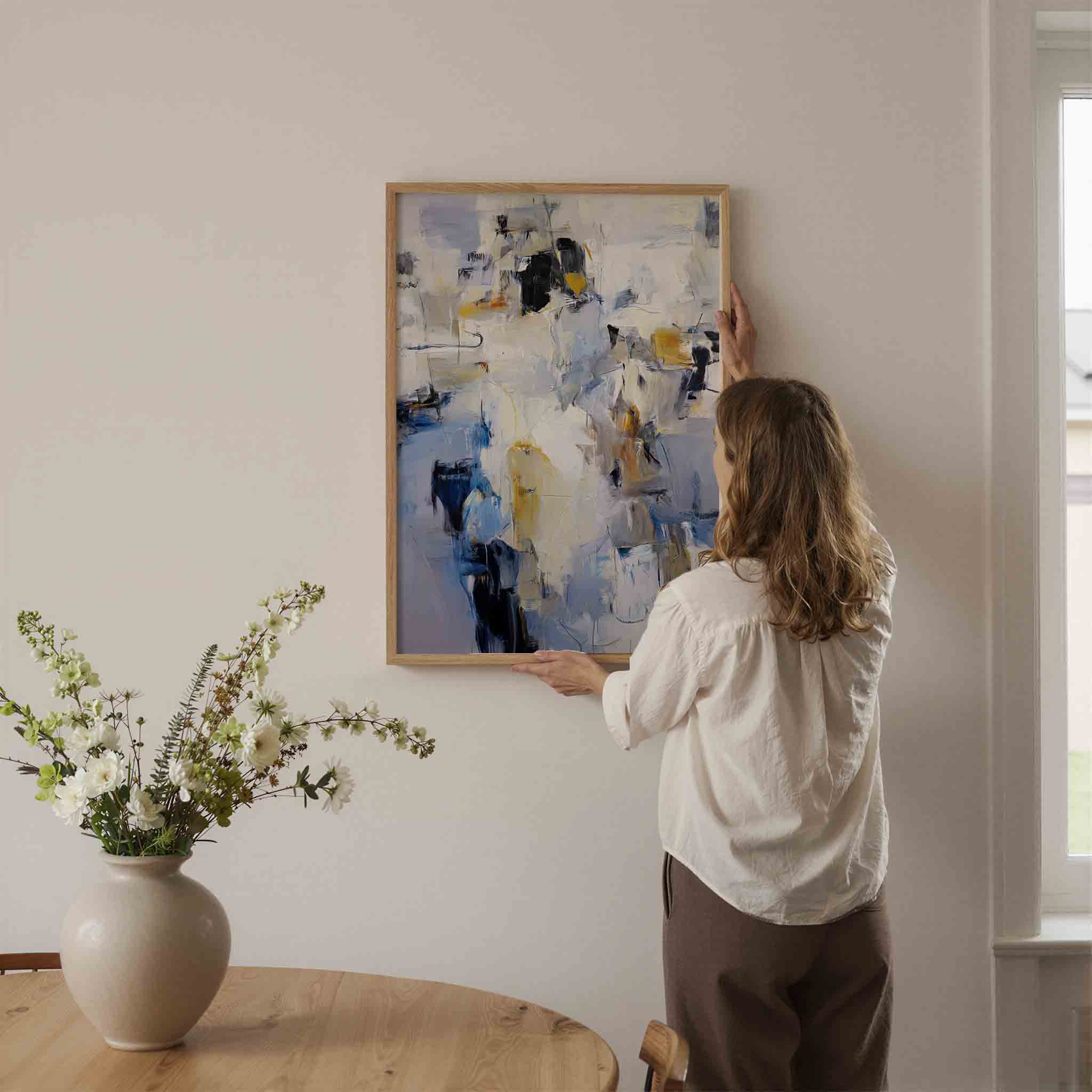 Abstracte vormen Poster