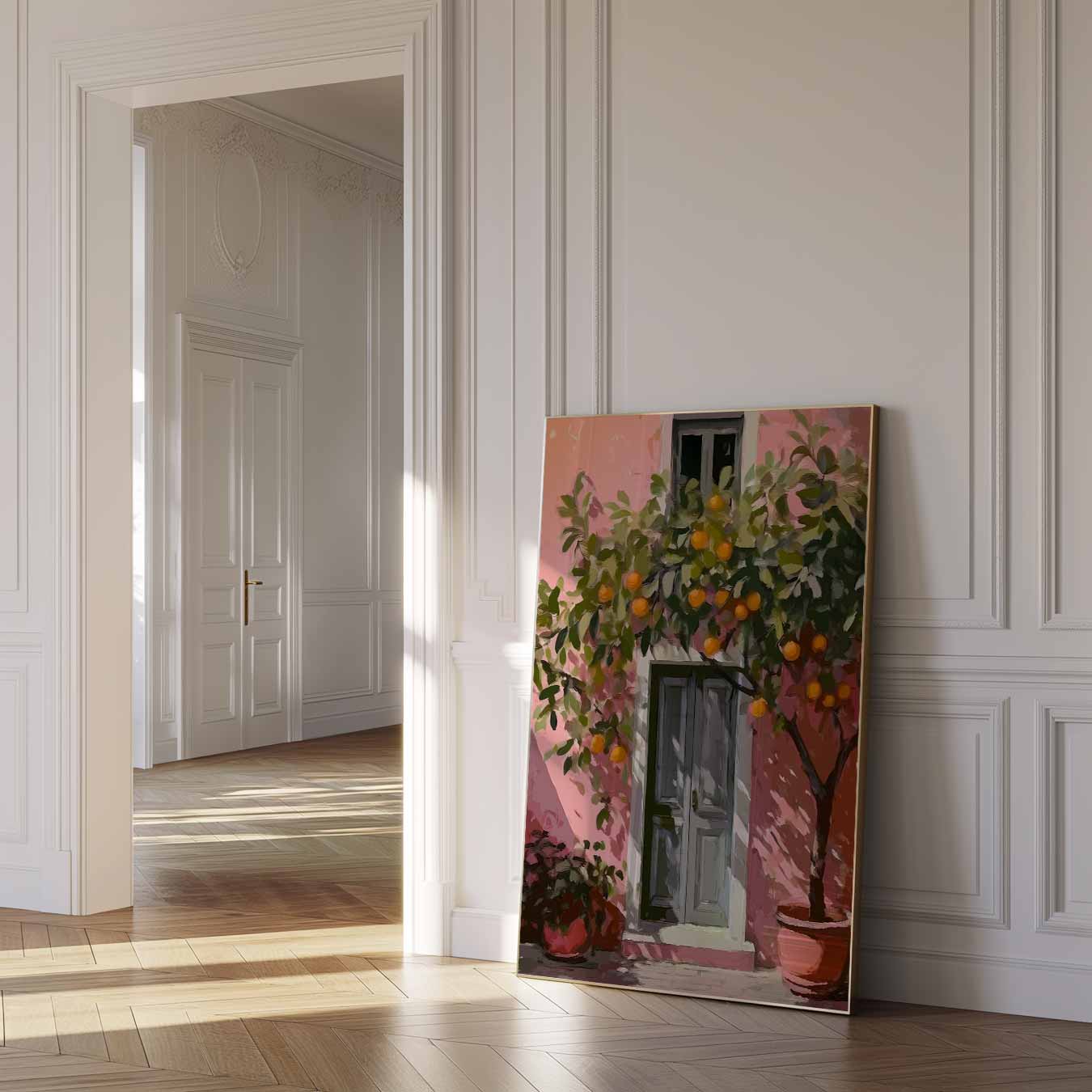 Droomachtige Groene Oase Poster-WallArtistic