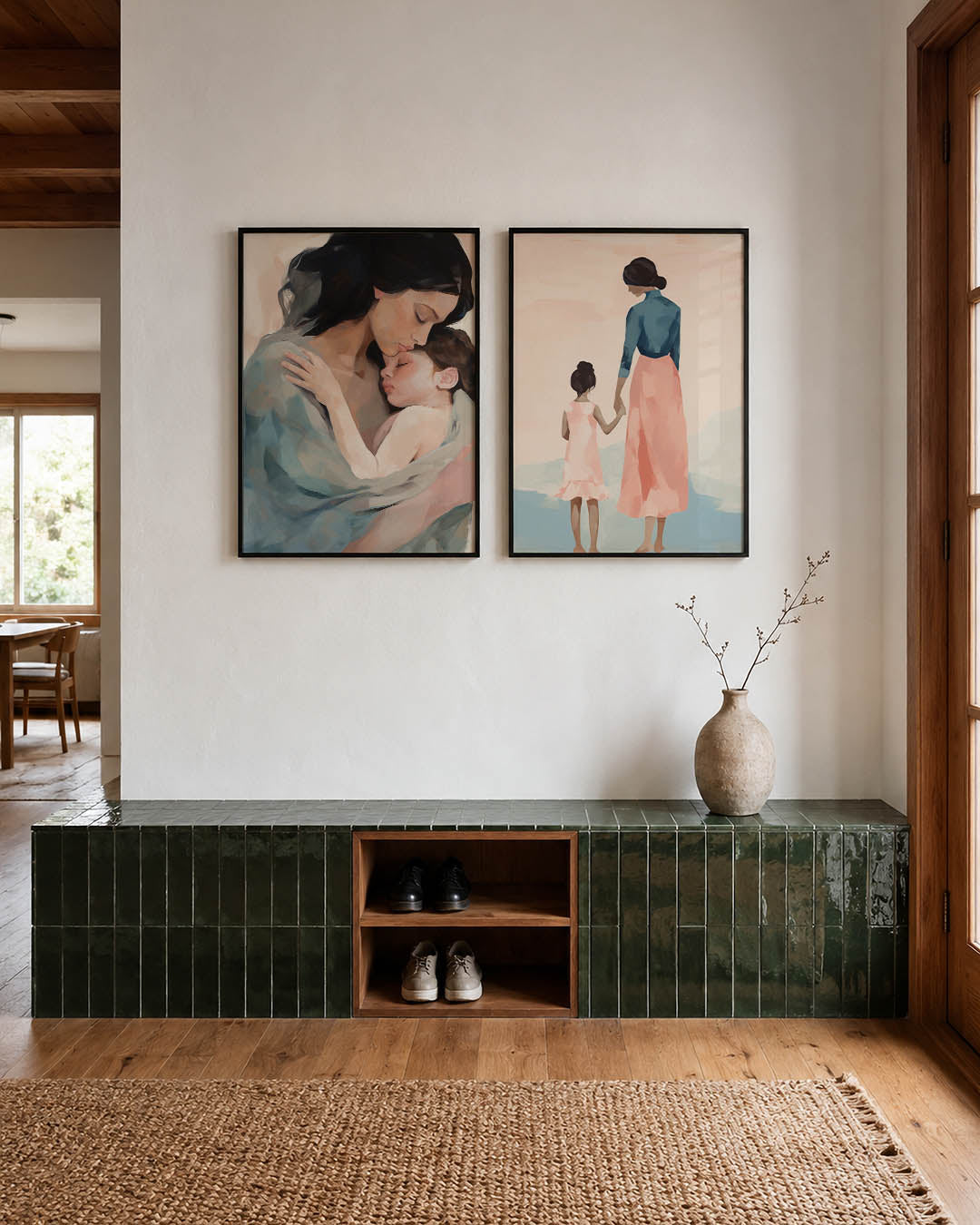 Zachte omhelzing Posterset