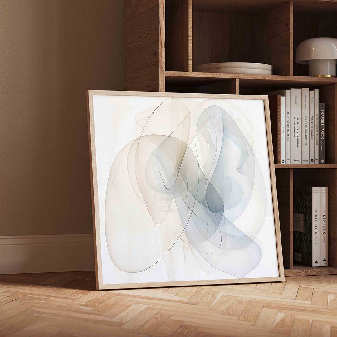 Abstracte vormen Poster