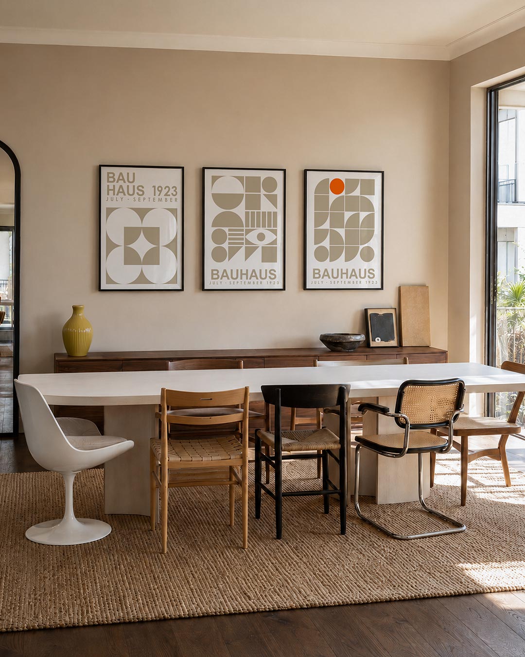 Vormen en vlakken Posterset