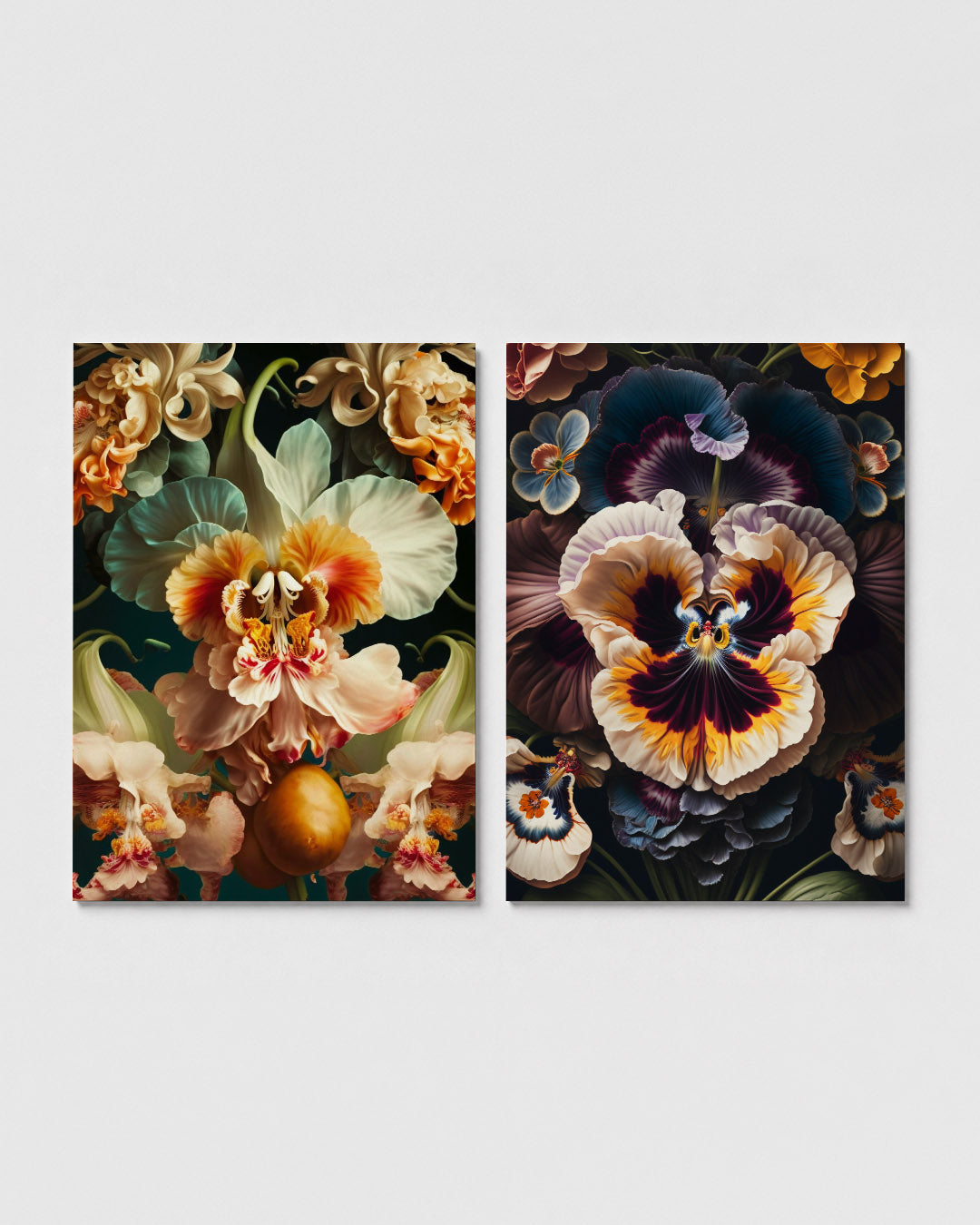 Bloemrijke fantasie Posterset