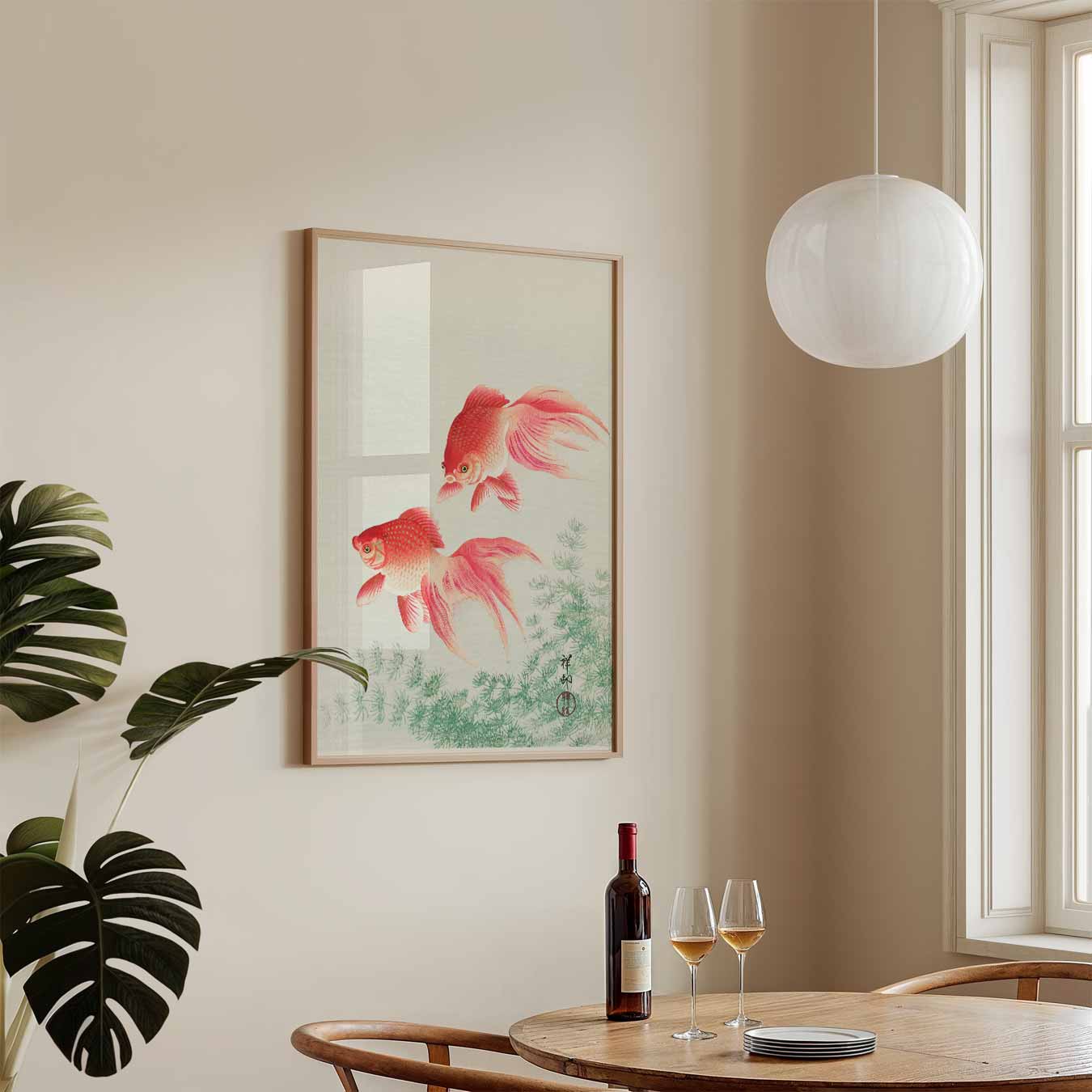 Japanse Goudvissen Poster-WallArtistic