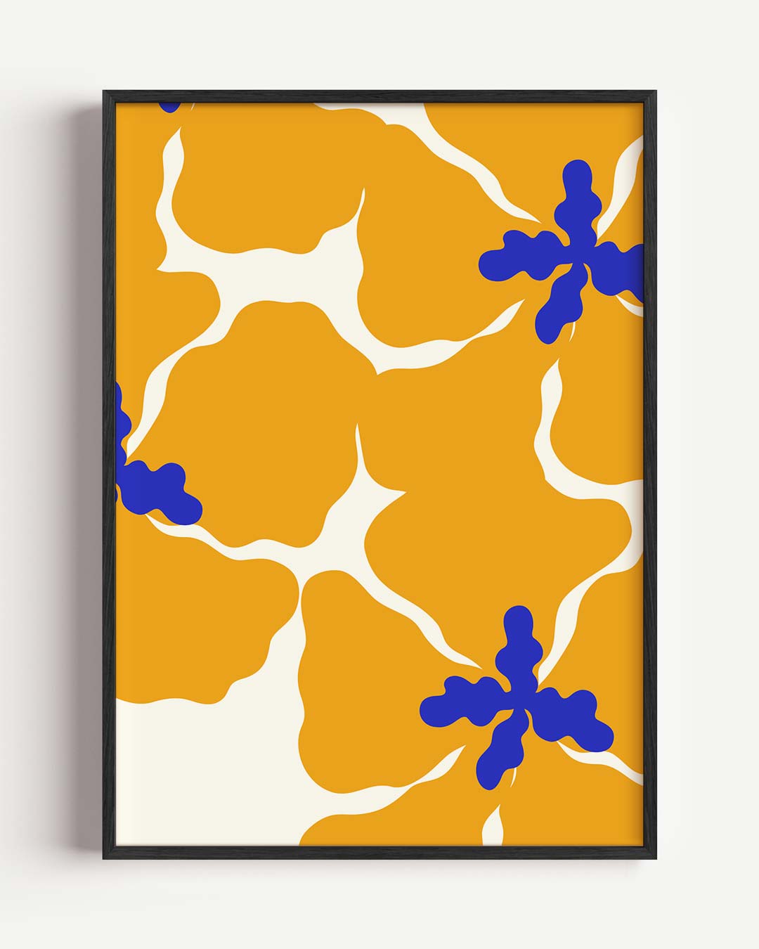 Bloemrijke Fantasie Poster-WallArtistic