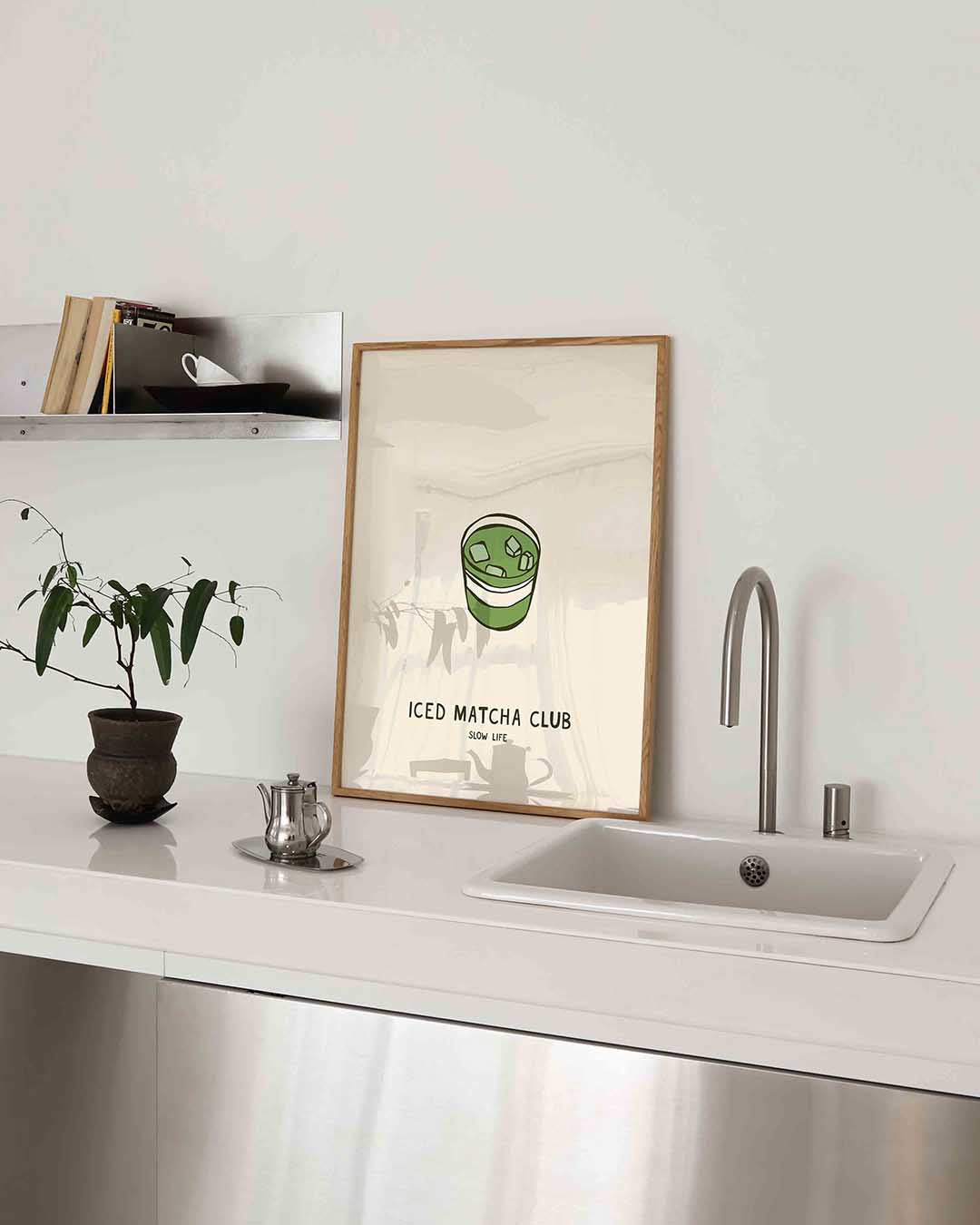 Iced matcha club Poster