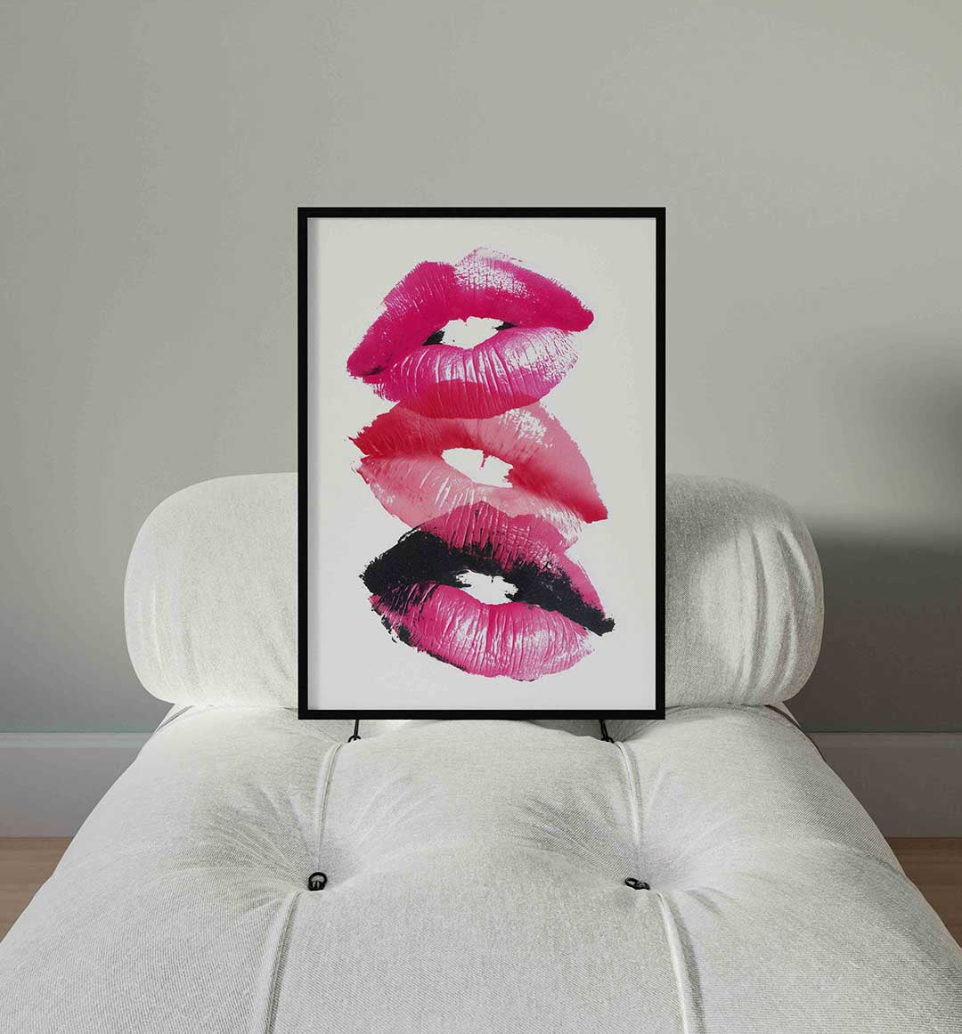 Lipafdrukken Poster