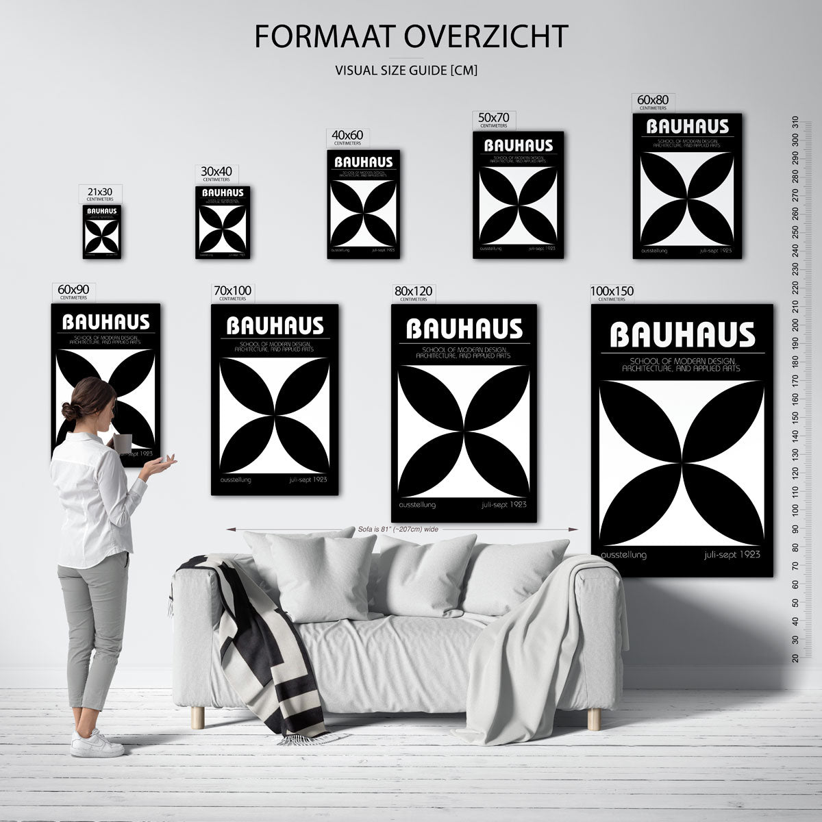 Vorm en balans Poster