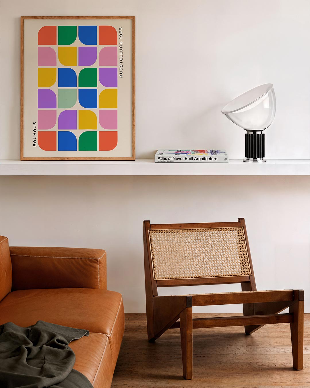 Vormritme en kleur Poster