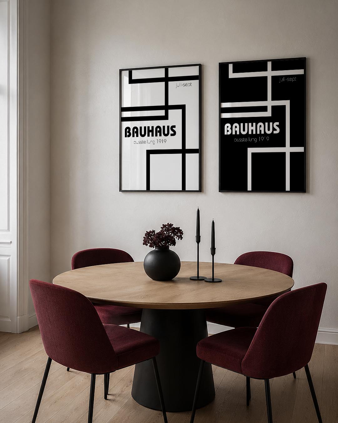 Lijnen en vlakken Posterset