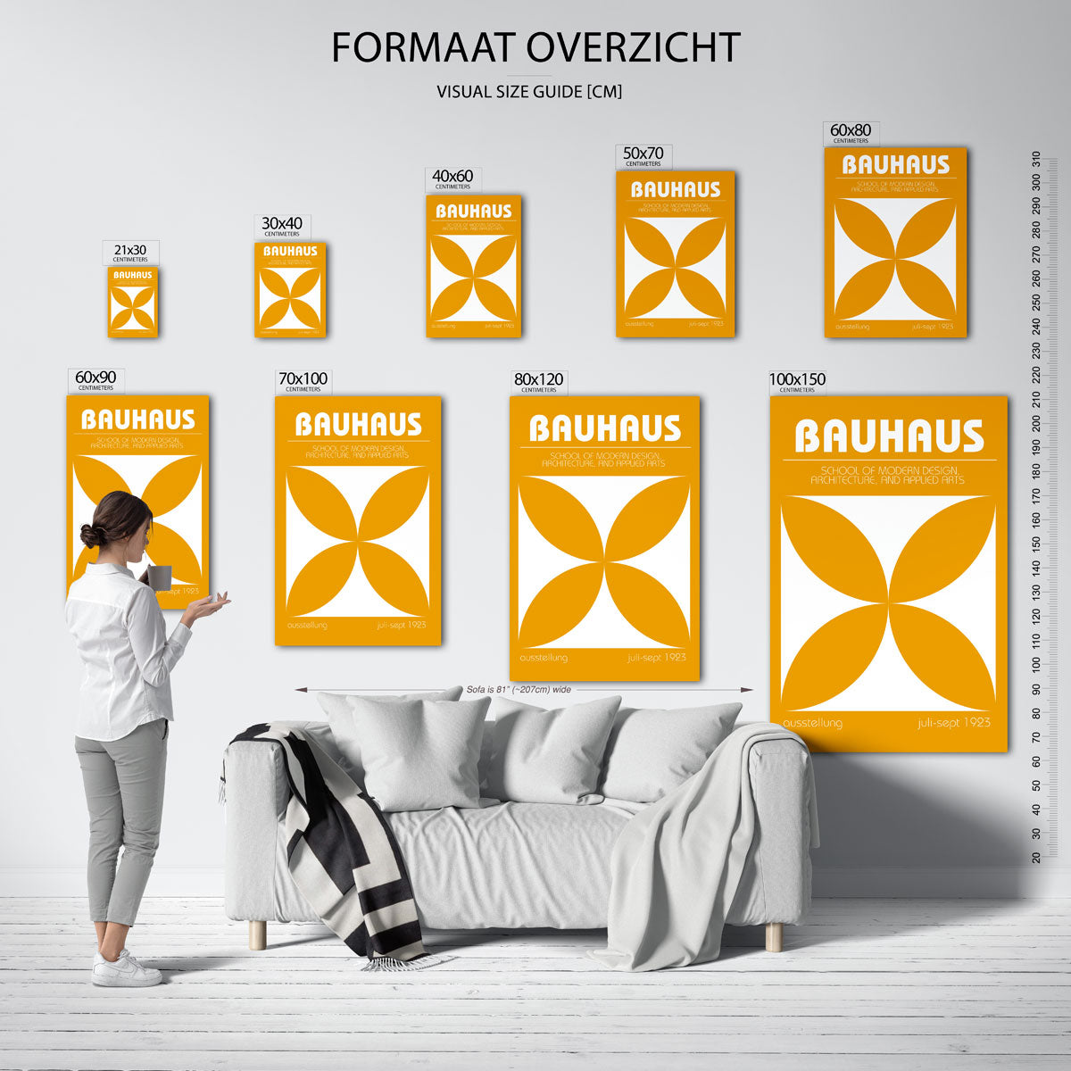 Vorm en balans Poster